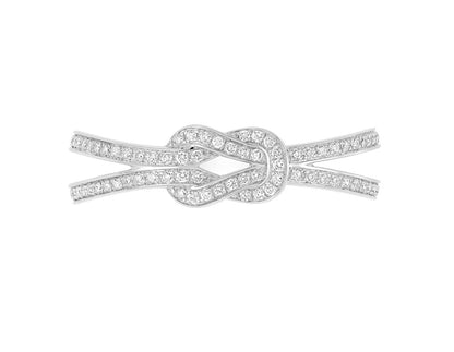 FLD-4B0885 twisted rope full diamond small bracelet customer version