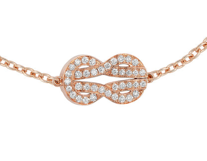 FLD-6B0997 twisted rope full diamond large bracelet