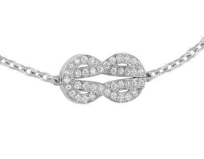 FLD-6B0997 twisted rope full diamond large bracelet