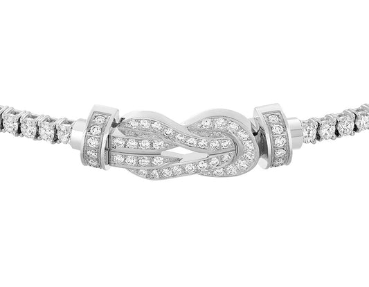 FLD-0B0112-6J0173, twisted rope style, full of diamonds, diamond chain, medium size
