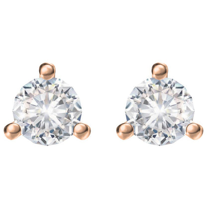 TIF13871353 three-prong round diamond earrings