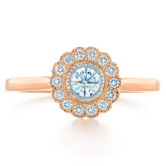 TIF30299953 beaded stone diamond ring 13#