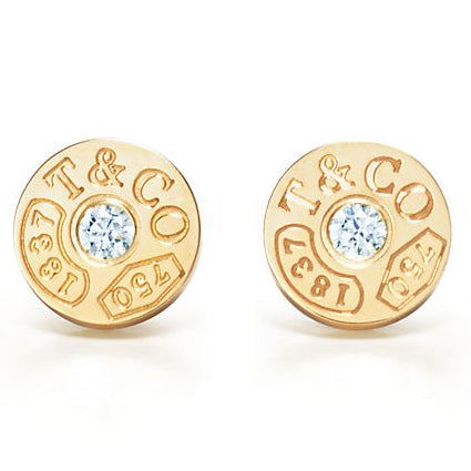 TIF47840629 round single diamond earrings