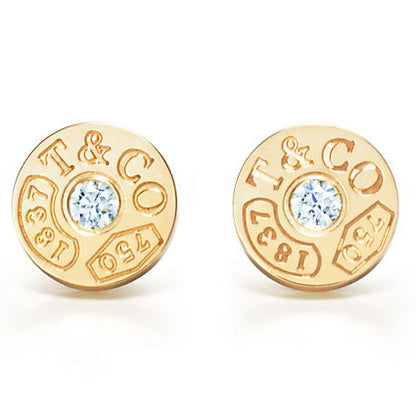 TIF47840629 round single diamond earrings