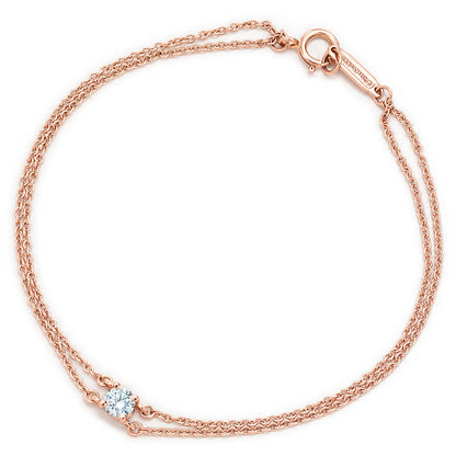 TIF60144493 Cross four-claw single diamond bracelet