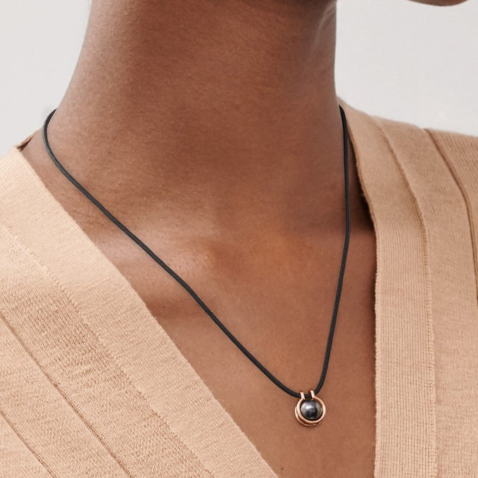 TIF84385505 string pearl pendant