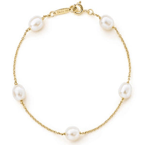 TIF37641400 pearl five-bead bracelet