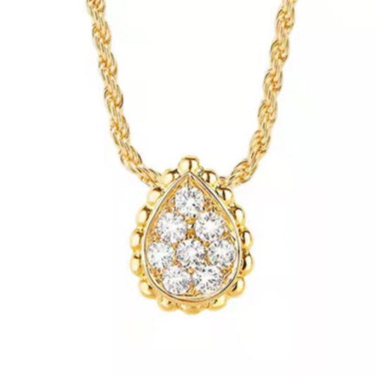 BSL-2972394 lotus root water drop pendant