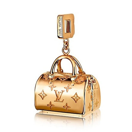 LV-Q93391 light gold bag pendant customer version