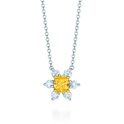 TIF87209459 Flower Shape Tie Chain Pendant