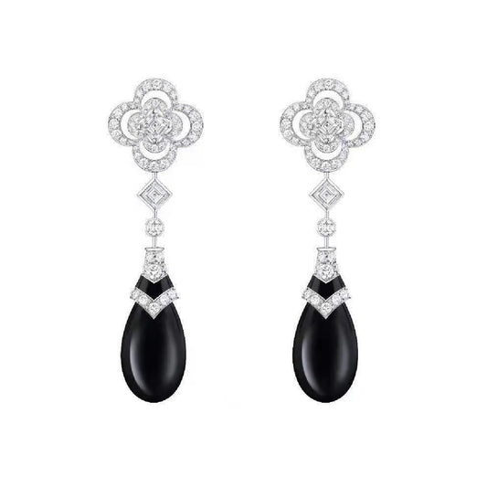 LV-Q780512 plum blossom earrings