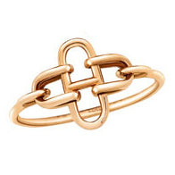 AHS-H590737B light gold B series ring 13#