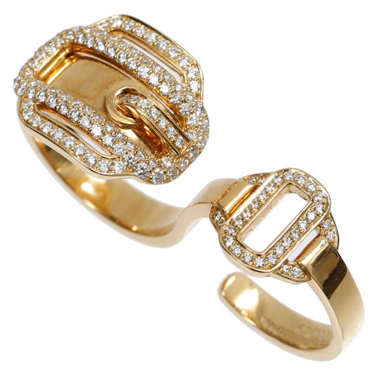 AHS-H678731B stone belt buckle two-finger ring