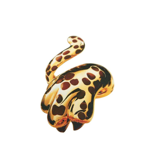 DA-JMZA93577 Leopard Claw Epoxy Enamel Bracelet