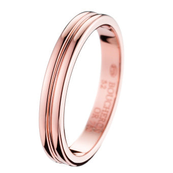 BSL-3816190 light gold, grooved strip ring