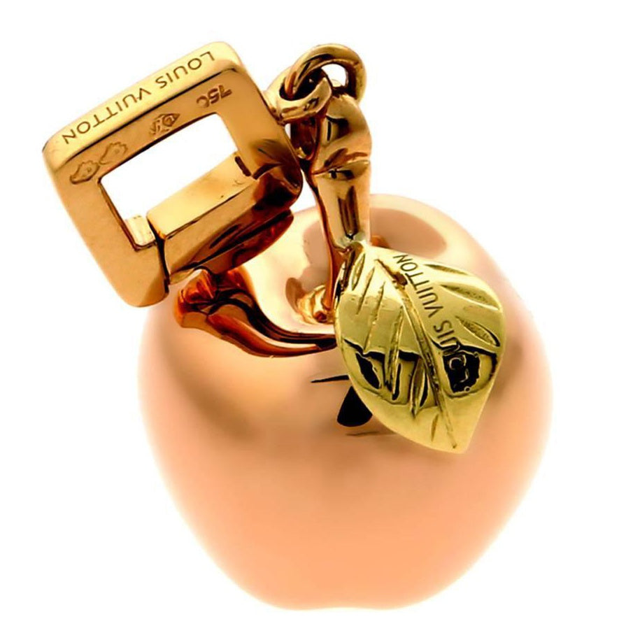 LV-Q93021 Apple light gold pendant