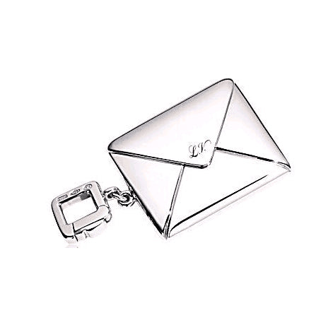 LV-Q93000 light gold envelope charm