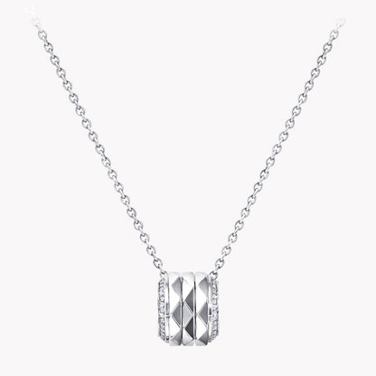 GLF-RGP703 triangular diamond face pendant