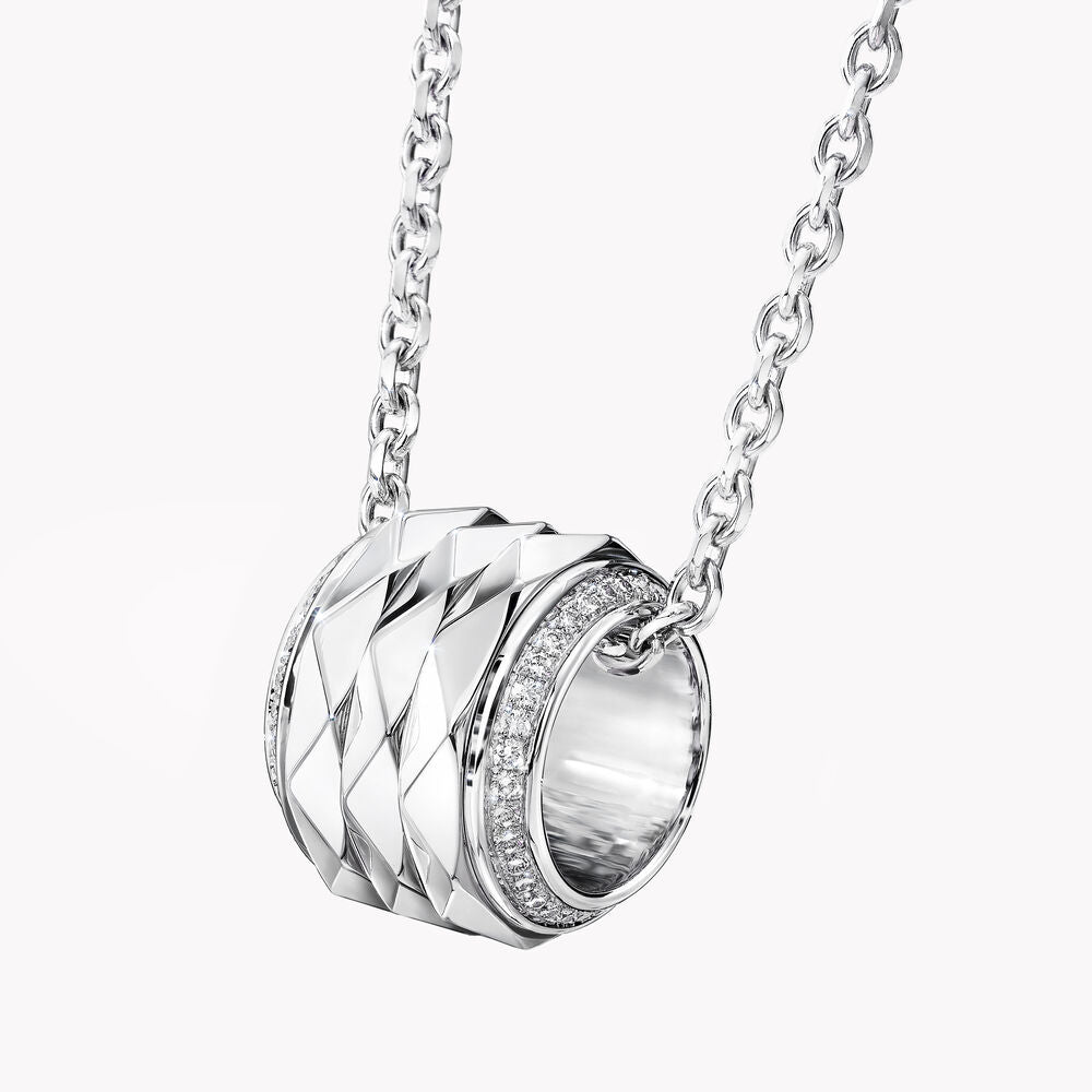 GLF-RGP703 triangular diamond face pendant