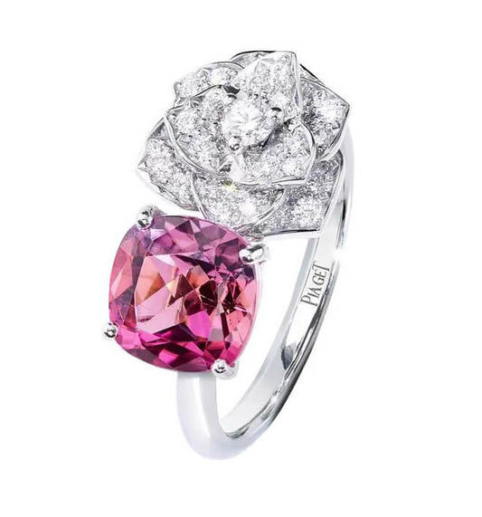 BJ-G34UU600 Colorful Flower Ring