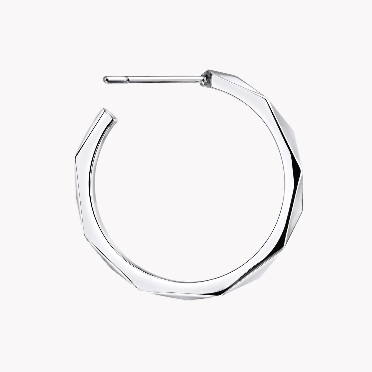 GLF-RGE1575 triangular diamond face earrings