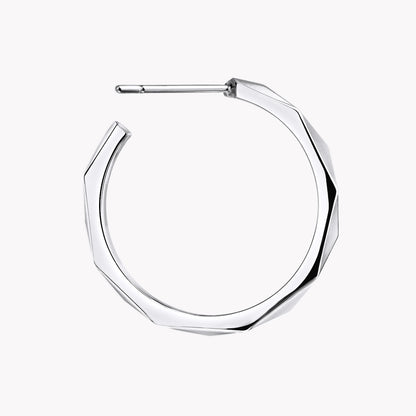 GLF-RGE1575 triangular diamond face earrings