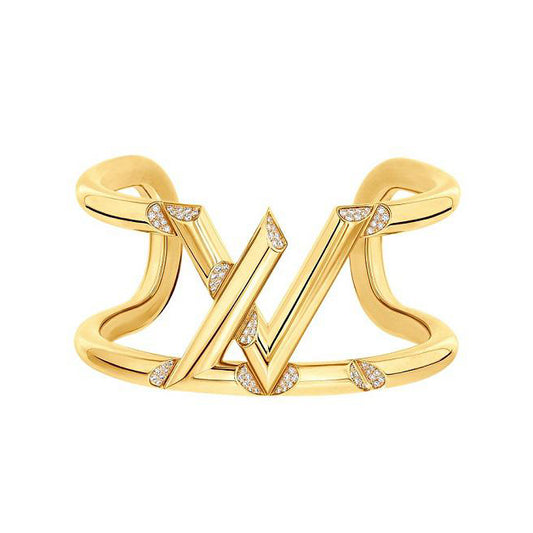 LV-Q95931 letter lv open bracelet