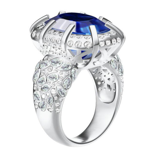 GLF-7375486 Octopus dense stone colored gemstone ring