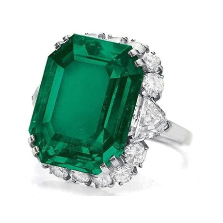 GLF-3302969 Colorful Octagonal Stone 1+2 Ring