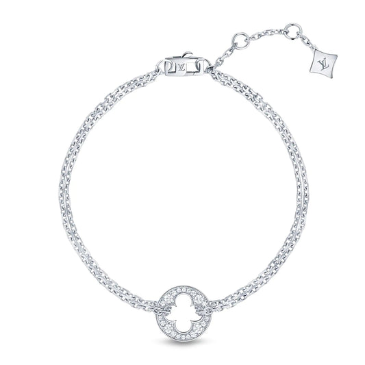 LV-Q95622 four-leaf clover passepartout bracelet