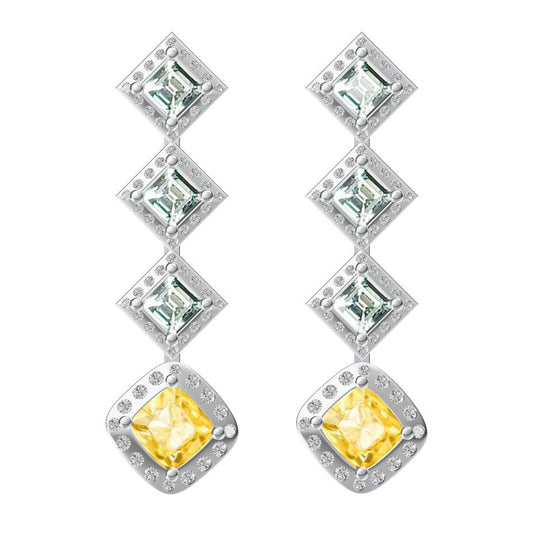 GLF-5606156 square earrings