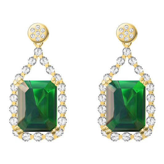 GLF-3208900 four pairs of claw water drop stone earrings