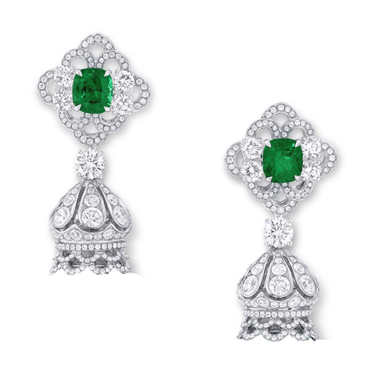 GLF-6932172 water ripple stone earrings