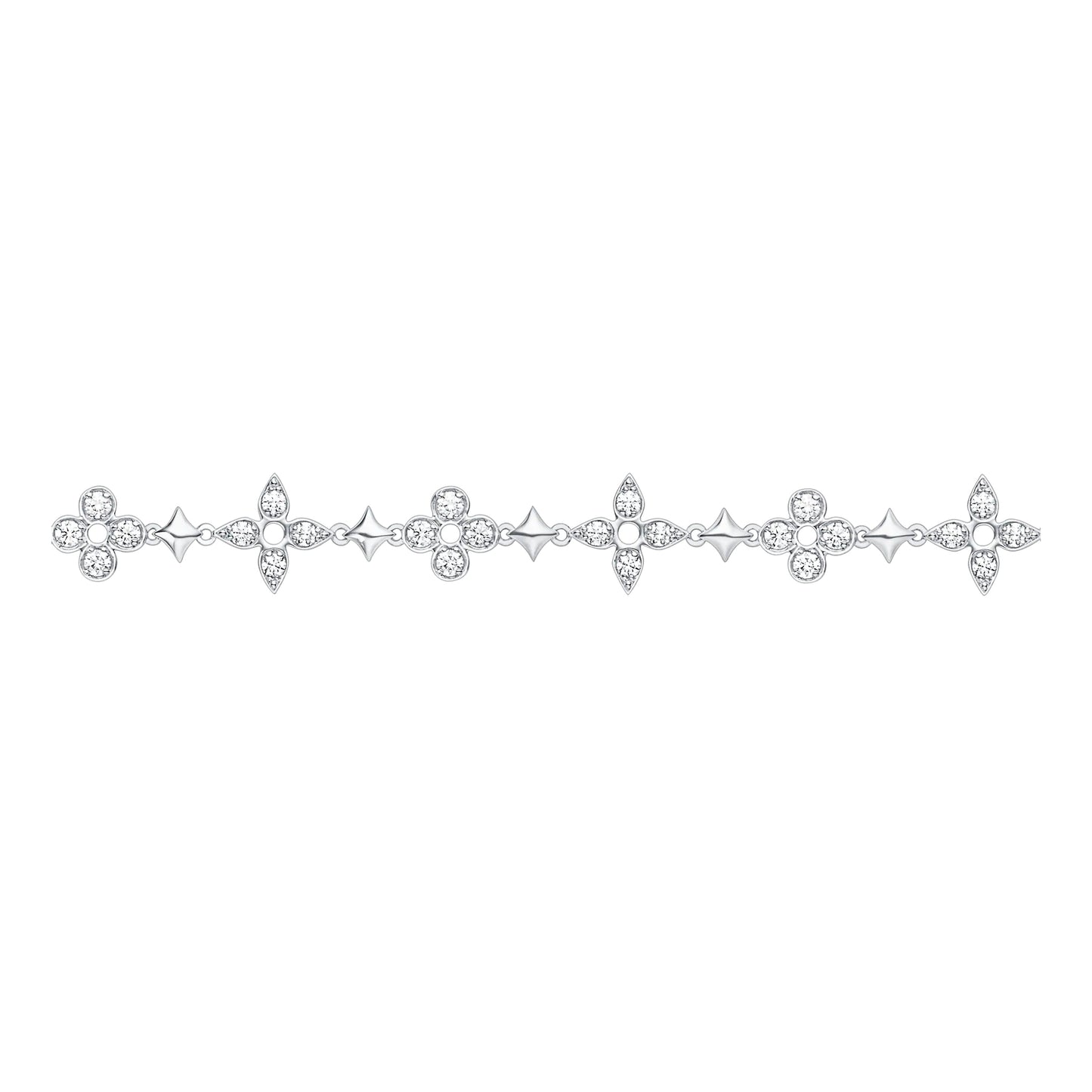 LV-Q95832 small flower diamond bracelet