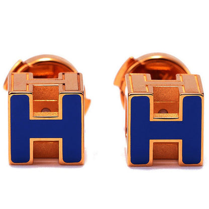 爱H仕-H119919P 8mm滴胶H正方体耳钉