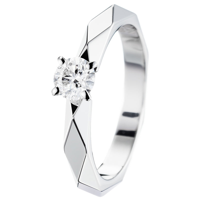 BSL-JSL00096 rhombus, main diamond, polished gold arm