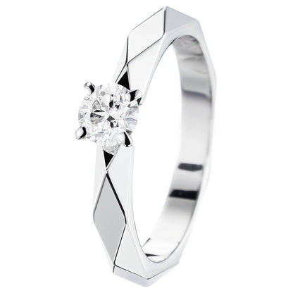 BSL-JSL00096 rhombus, main diamond, polished gold arm