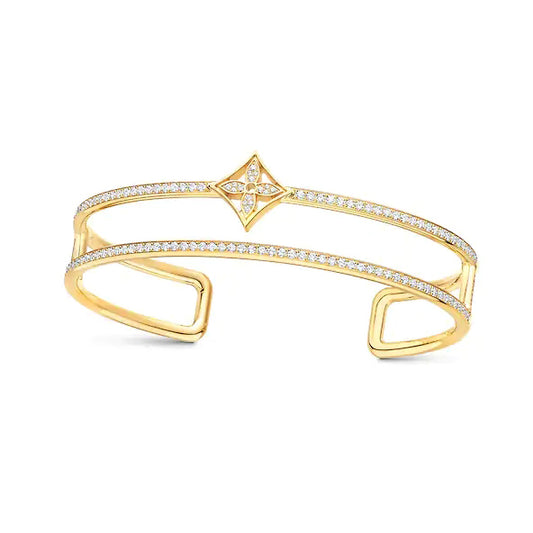 LV-Q95816 diamond-shaped plum blossom dart bracelet 16#