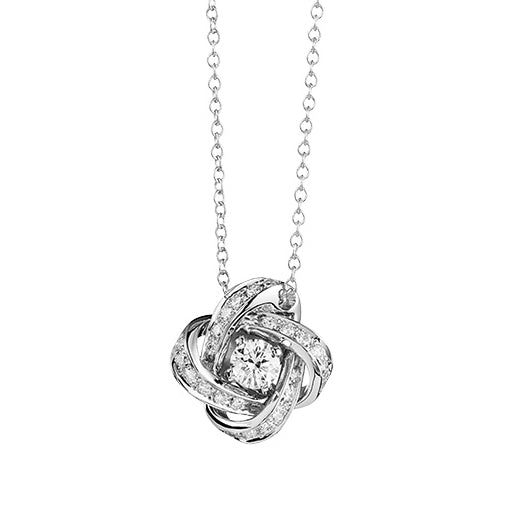 BSL-JPN00396 Windmill card full of diamond pendant