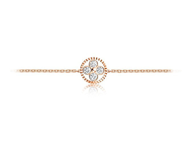 LV-Q95412 plum blossom dart round wide edge plum blossom bracelet
