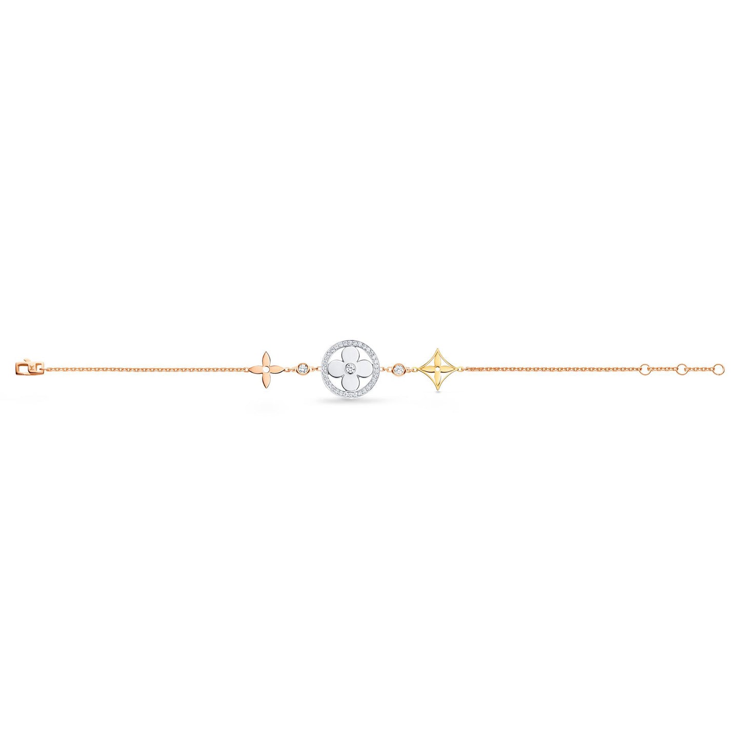LV-Q95443 plum blossom dart round wide edge plum blossom bracelet