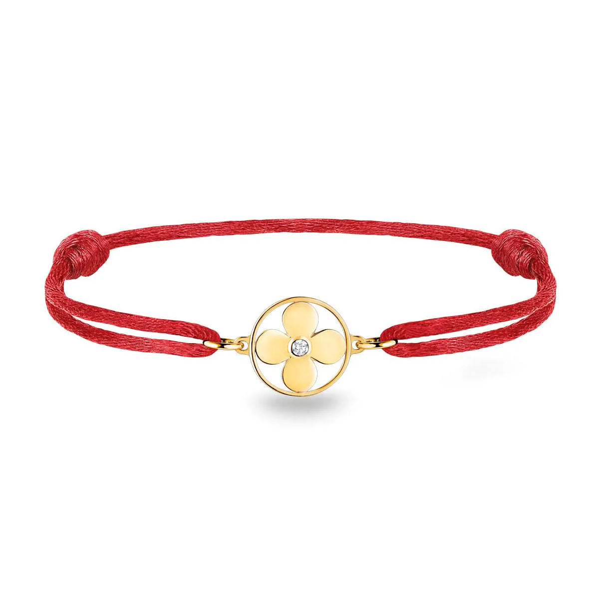 LV-Q95586 plum blossom dart light gold flat style bracelet guest version