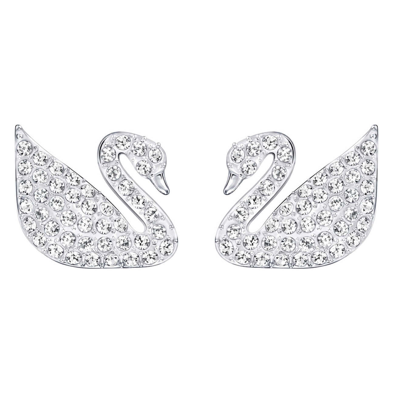 SHL-5161256 Swan, diamond earrings