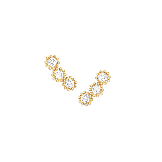 DA-JMRO95004 beaded edge earrings