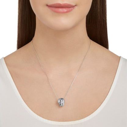 SHL-5240524 two rings, movable pendant