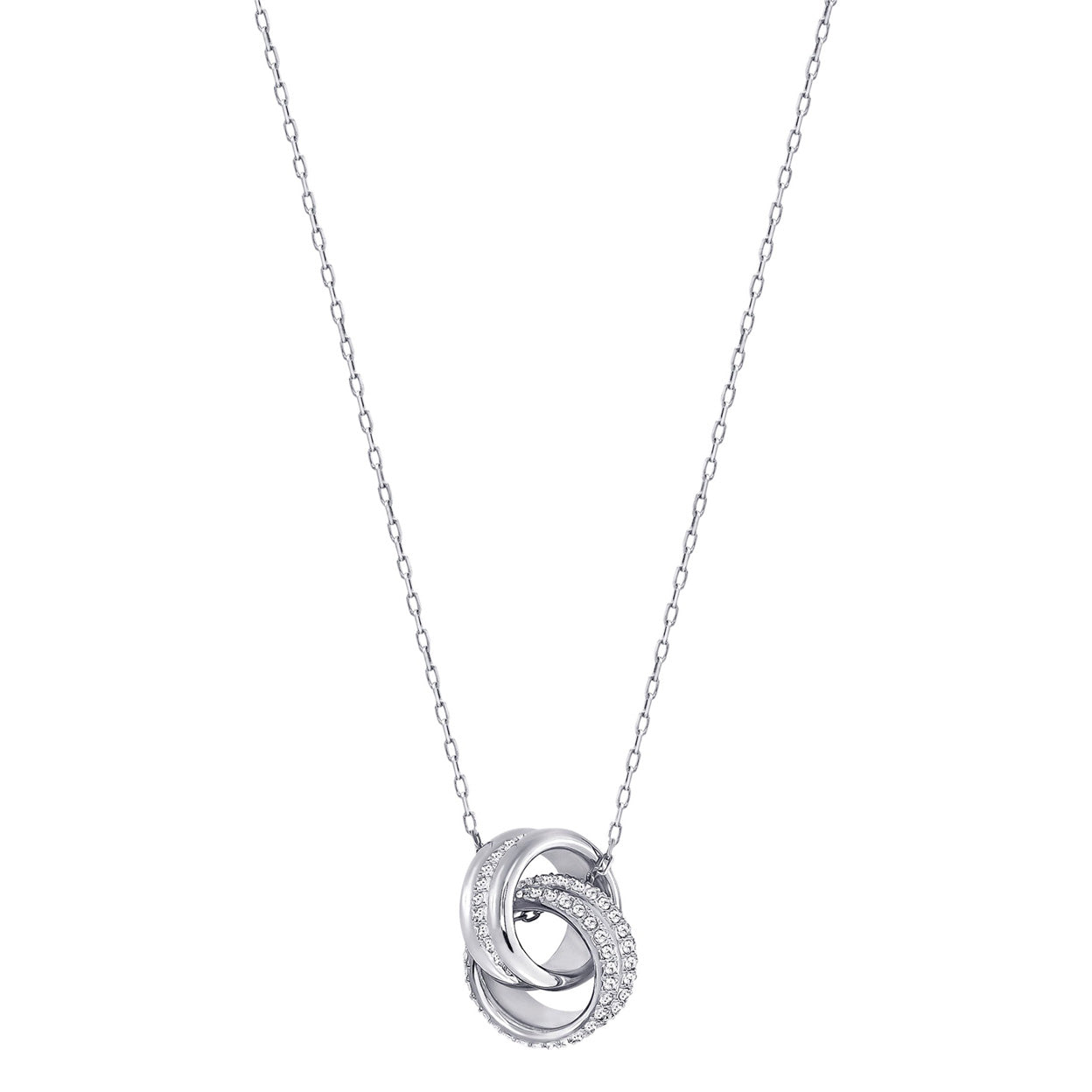 SHL-5240524 two rings, movable pendant