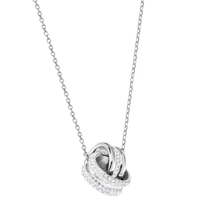 SHL-5240524 two rings, movable pendant