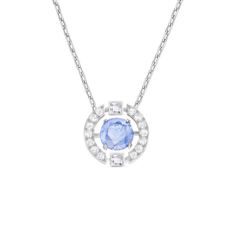 SHL-5279425 round diamond chain pendant