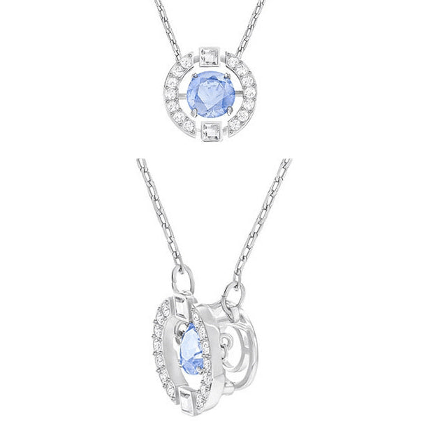 SHL-5279425 round diamond chain pendant