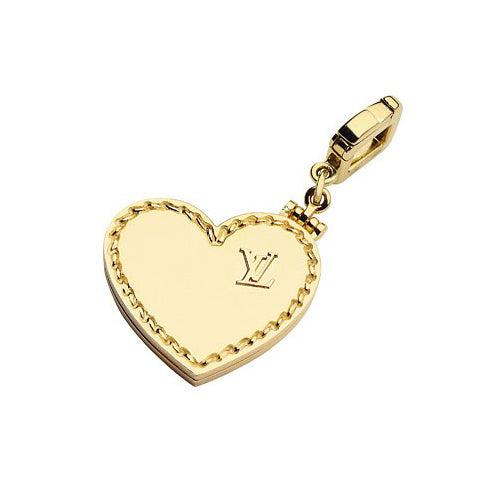 LV-Q93007 light gold heart-shaped pendant